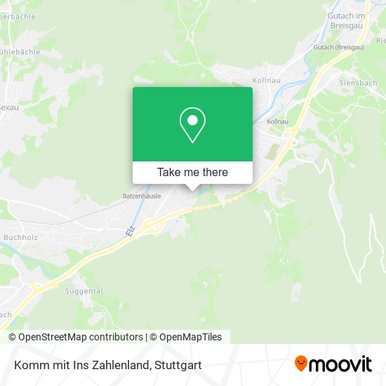 Komm mit Ins Zahlenland map