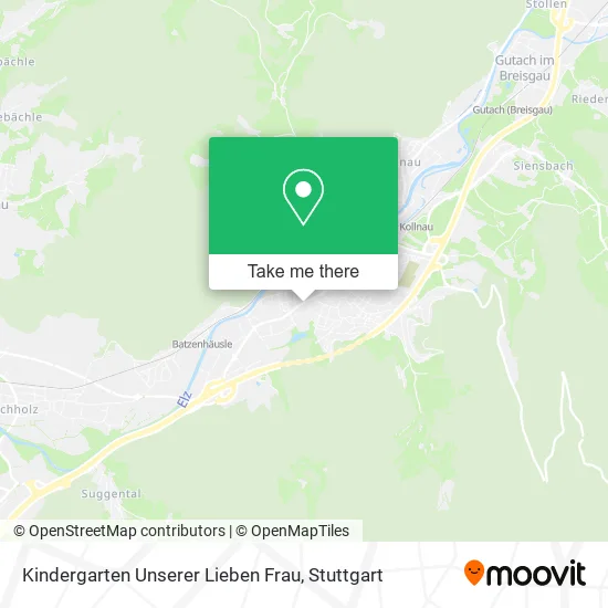Карта Kindergarten Unserer Lieben Frau