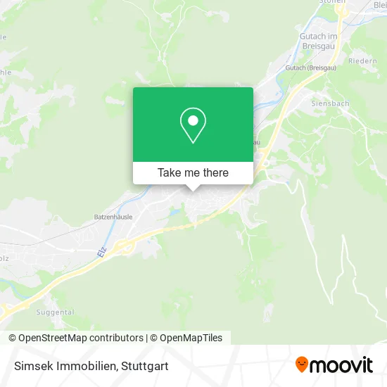 Карта Simsek Immobilien