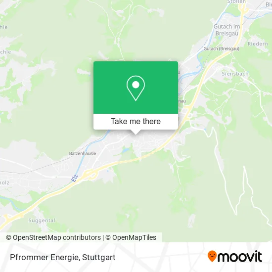 Карта Pfrommer Energie
