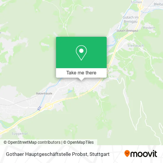 Карта Gothaer Hauptgeschäftstelle Probst
