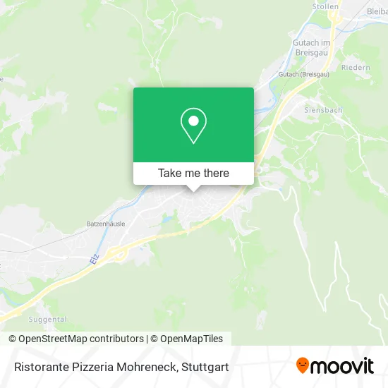 Карта Ristorante Pizzeria Mohreneck