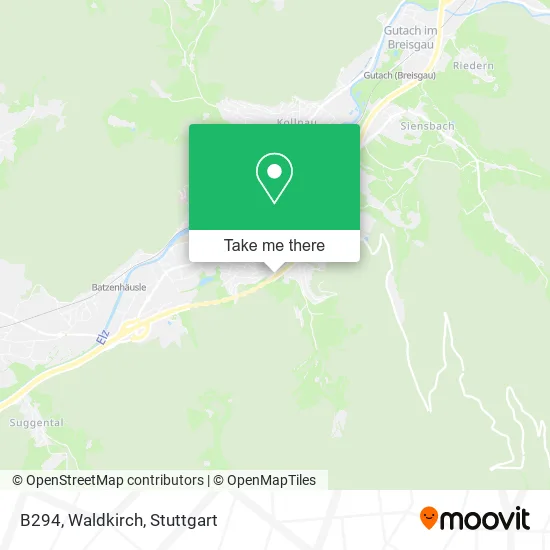 Карта B294, Waldkirch