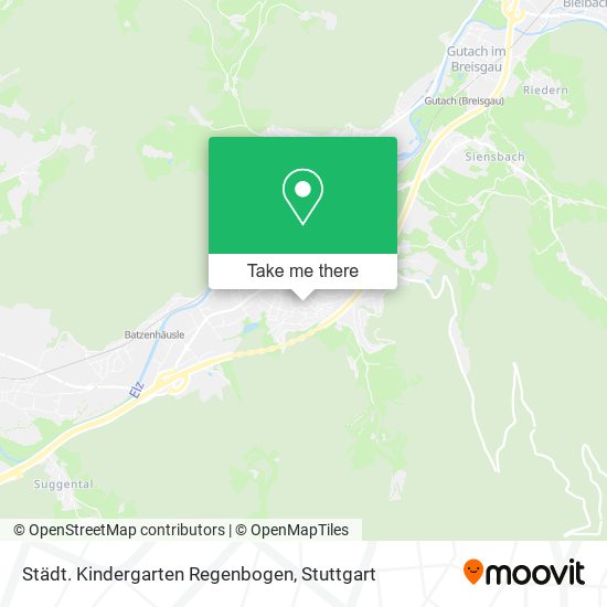 Städt. Kindergarten Regenbogen map