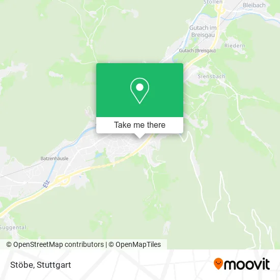 Карта Stöbe