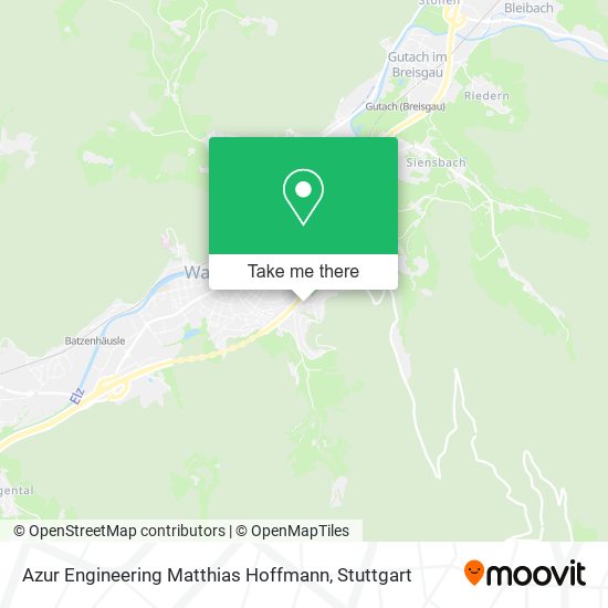 Azur Engineering Matthias Hoffmann map