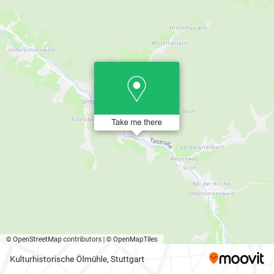 Kulturhistorische Ölmühle map