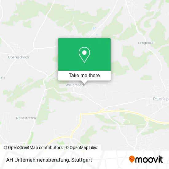 Карта AH Unternehmensberatung