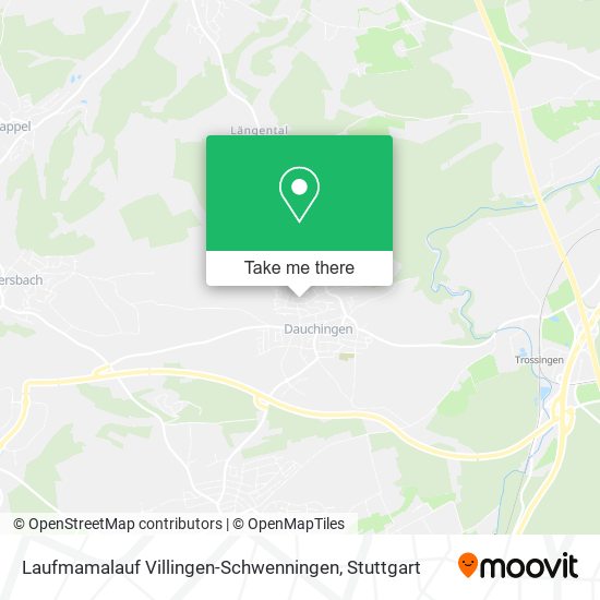 Laufmamalauf Villingen-Schwenningen map