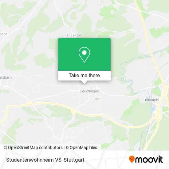 Карта Studentenwohnheim VS