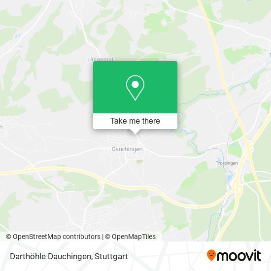 Darthöhle Dauchingen map