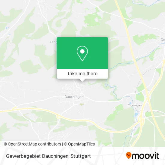 Карта Gewerbegebiet Dauchingen