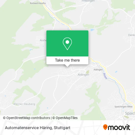 Карта Automatenservice Häring