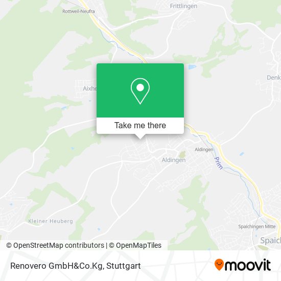Renovero GmbH&Co.Kg map