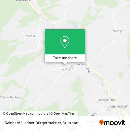 Карта Reinhard Lindner Bürgermeister