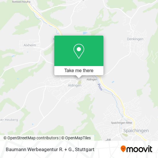 Baumann Werbeagentur R. + G. map