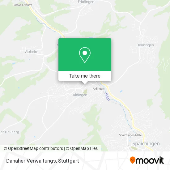 Карта Danaher Verwaltungs