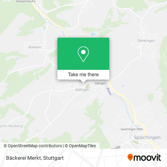 Bäckerei Merkt map