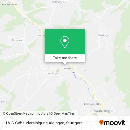 J & G Gebäudereinigung Aldingen map