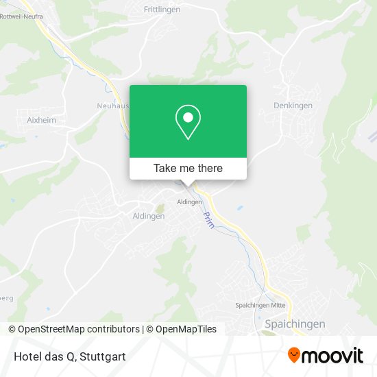 Карта Hotel das Q