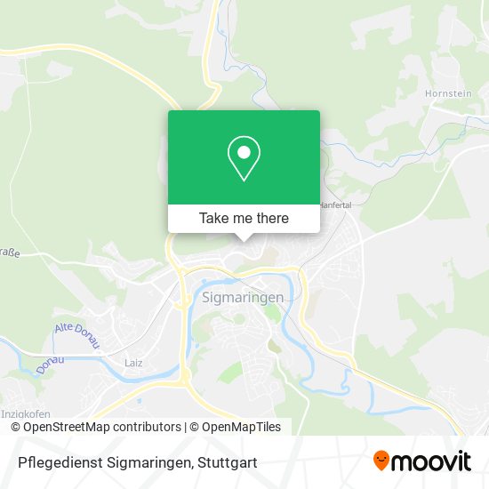 Pflegedienst Sigmaringen map