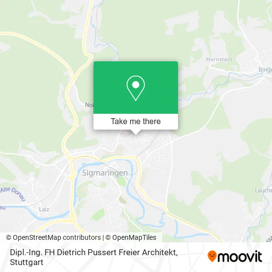 Карта Dipl.-Ing. FH Dietrich Pussert Freier Architekt