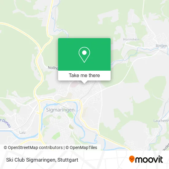 Карта Ski Club Sigmaringen
