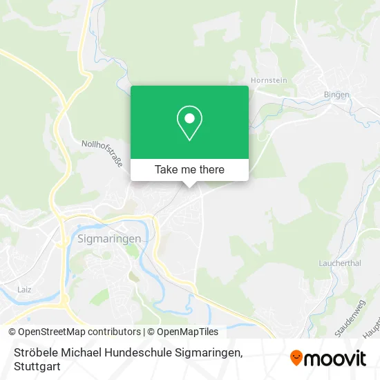 Карта Ströbele Michael Hundeschule Sigmaringen