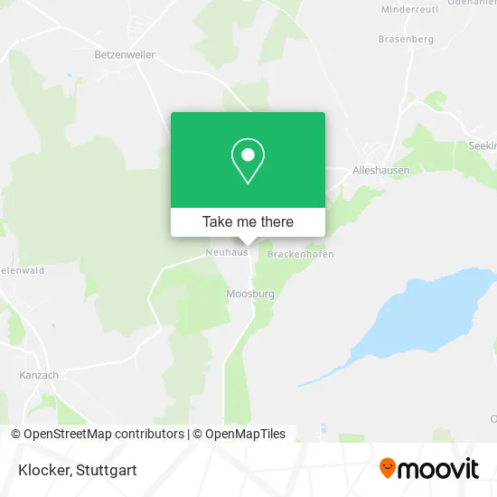 Карта Klocker