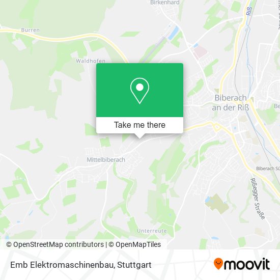 Emb Elektromaschinenbau map