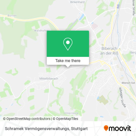 Schramek Vermögensverwaltungs map