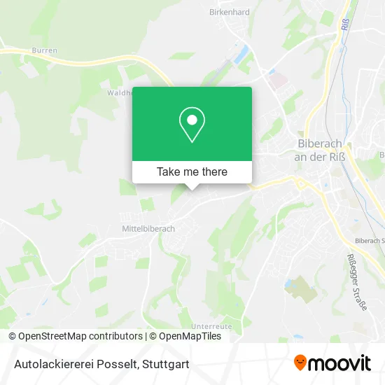 Карта Autolackiererei Posselt