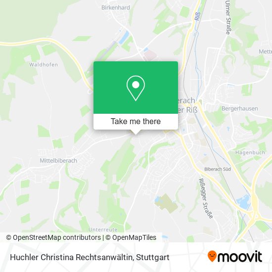 Huchler Christina Rechtsanwältin map