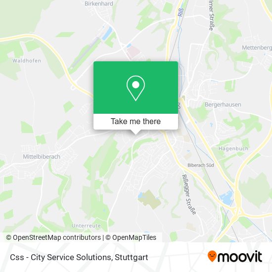 Css - City Service Solutions map