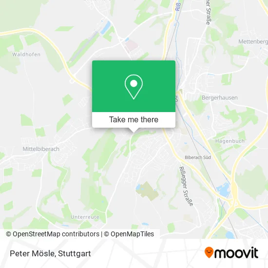 Карта Peter Mösle