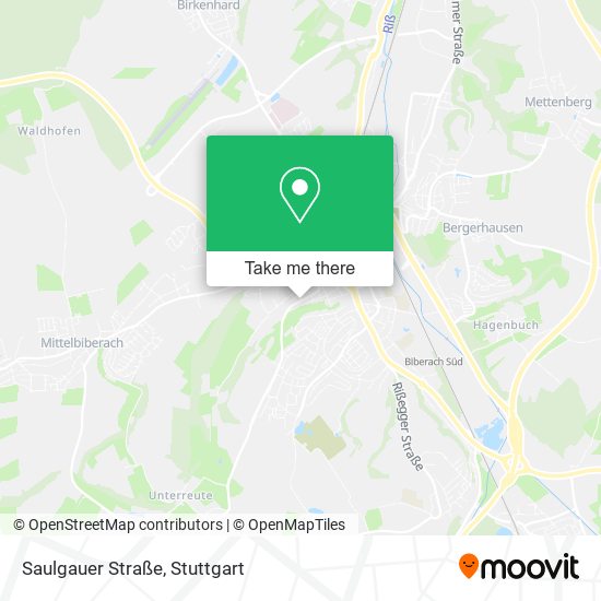 Saulgauer Straße map