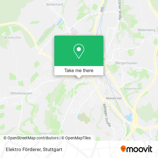 Карта Elektro Förderer