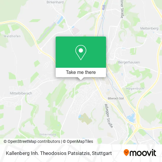 Карта Kallenberg Inh. Theodosios Patsiatzis