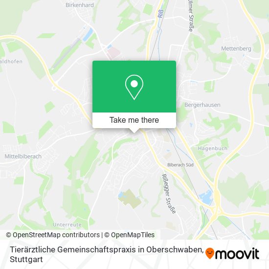 Tierärztliche Gemeinschaftspraxis in Oberschwaben map