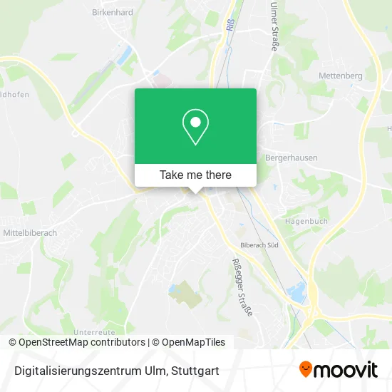 Карта Digitalisierungszentrum Ulm