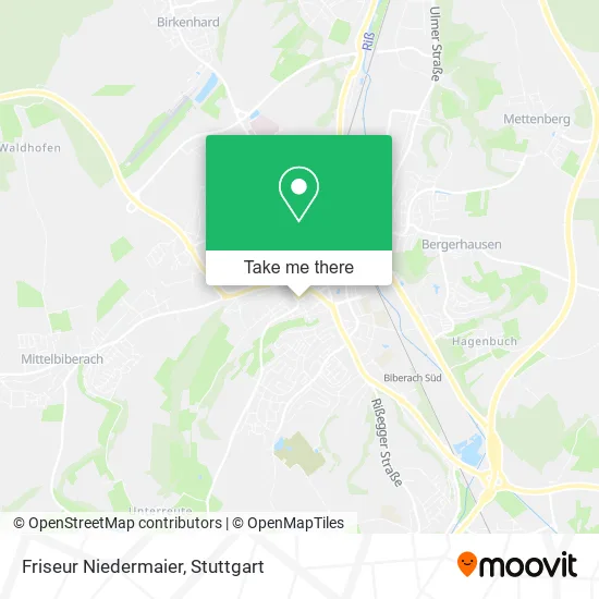 Карта Friseur Niedermaier