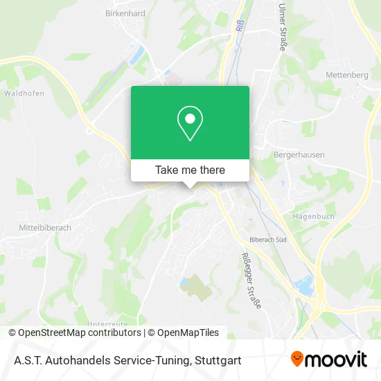 Карта A.S.T. Autohandels Service-Tuning