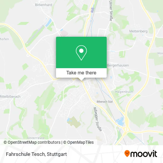 Карта Fahrschule Tesch