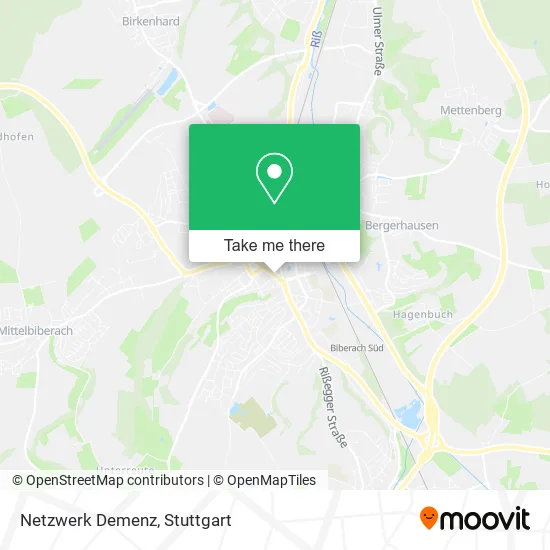 Карта Netzwerk Demenz