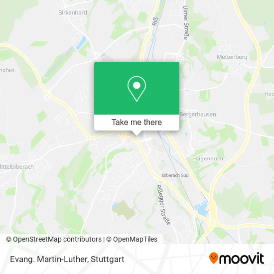 Карта Evang. Martin-Luther