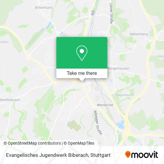 Evangelisches Jugendwerk Biberach map