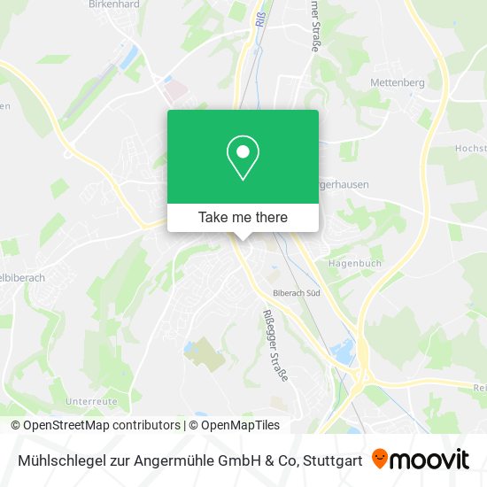 Карта Mühlschlegel zur Angermühle GmbH & Co