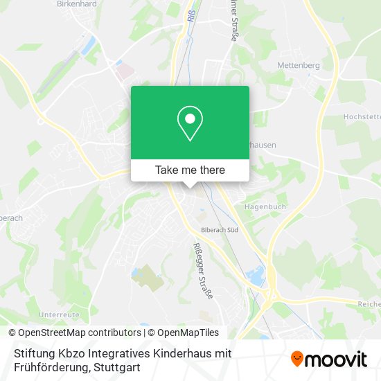 Stiftung Kbzo Integratives Kinderhaus mit Frühförderung map