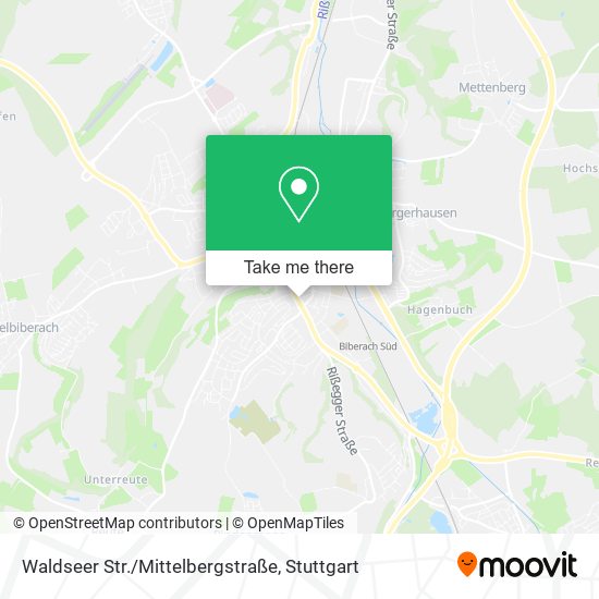 Карта Waldseer Str./Mittelbergstraße