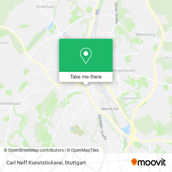 Карта Carl Neff Kunststickerei